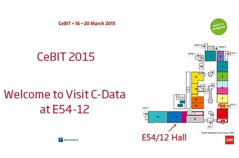 Welcome To Visit C-Data At CeBIT 2015
