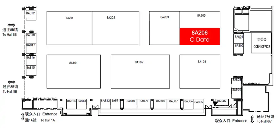 welcome to visit c data at ccbn 2017