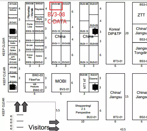 welcome to visit c data at communicasia 2015