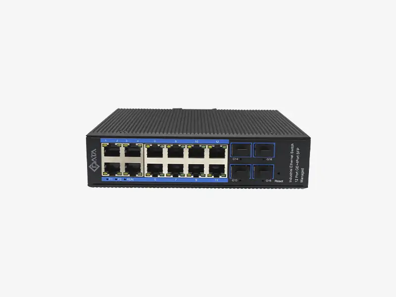 8ge 4sfp l2 managed industrial poe switch