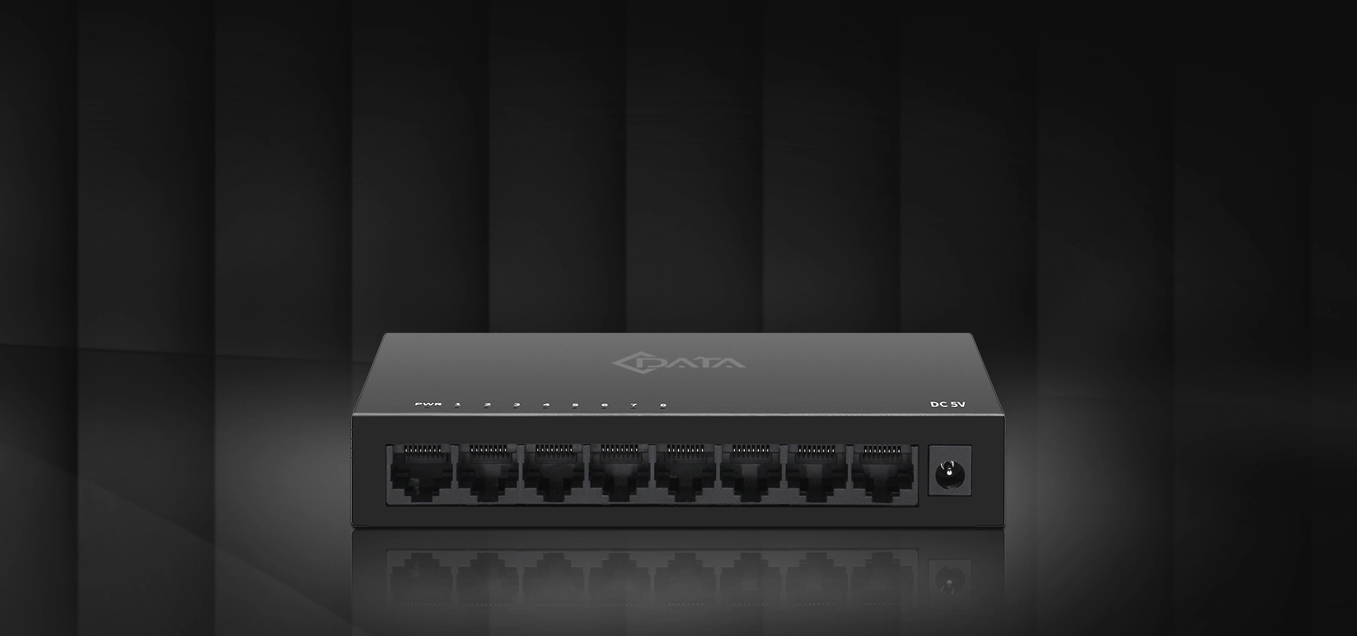 Eight-Port Full Gigabit Exquisite New Experience