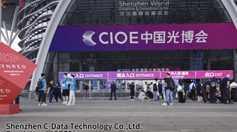 C-Data's Remarkable Performance at CIOE2023: Shaping the Future of Intelligent Communication