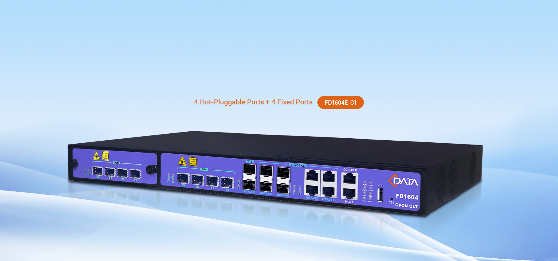 C-Data Expandable GPON OLT