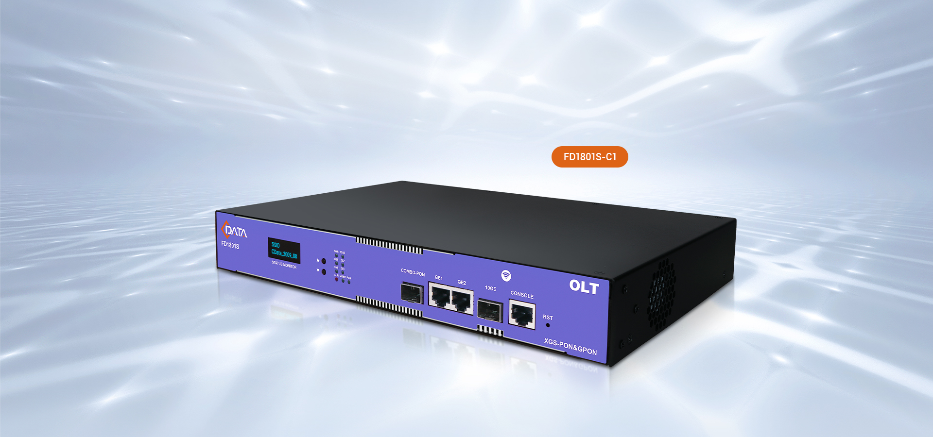 C-Data 10G Combo PON OLT with GPON and XGS-PON Support
