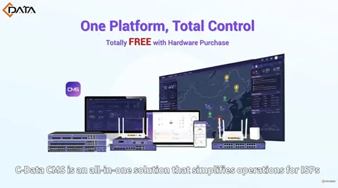 C-Data CMS: Smarter Network Management, Lower Costs, Higher Efficiency & User Satisfaction