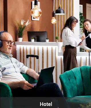 ceiling mounted onu for hotel