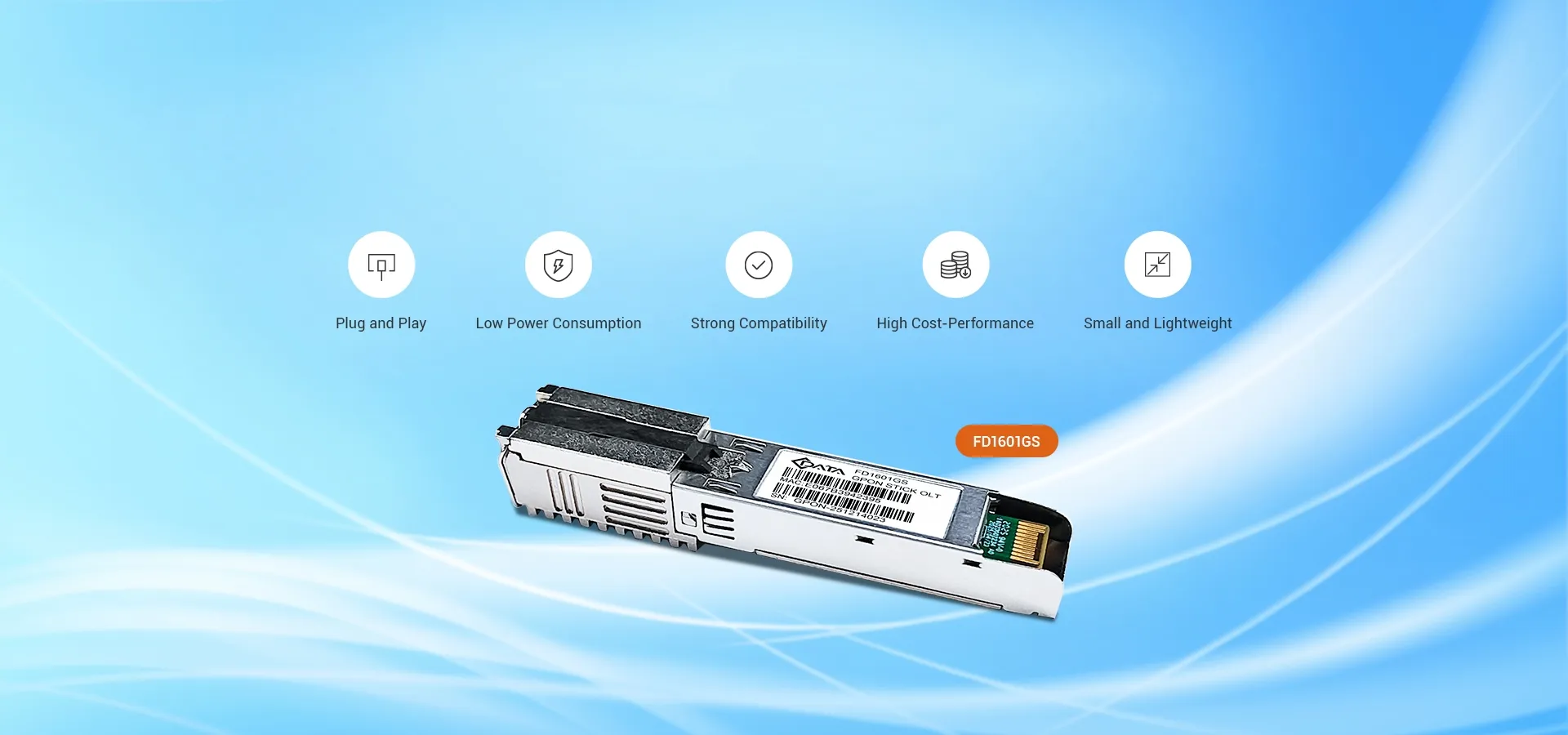 C-Data GPON OLT SFP Stick with MAC