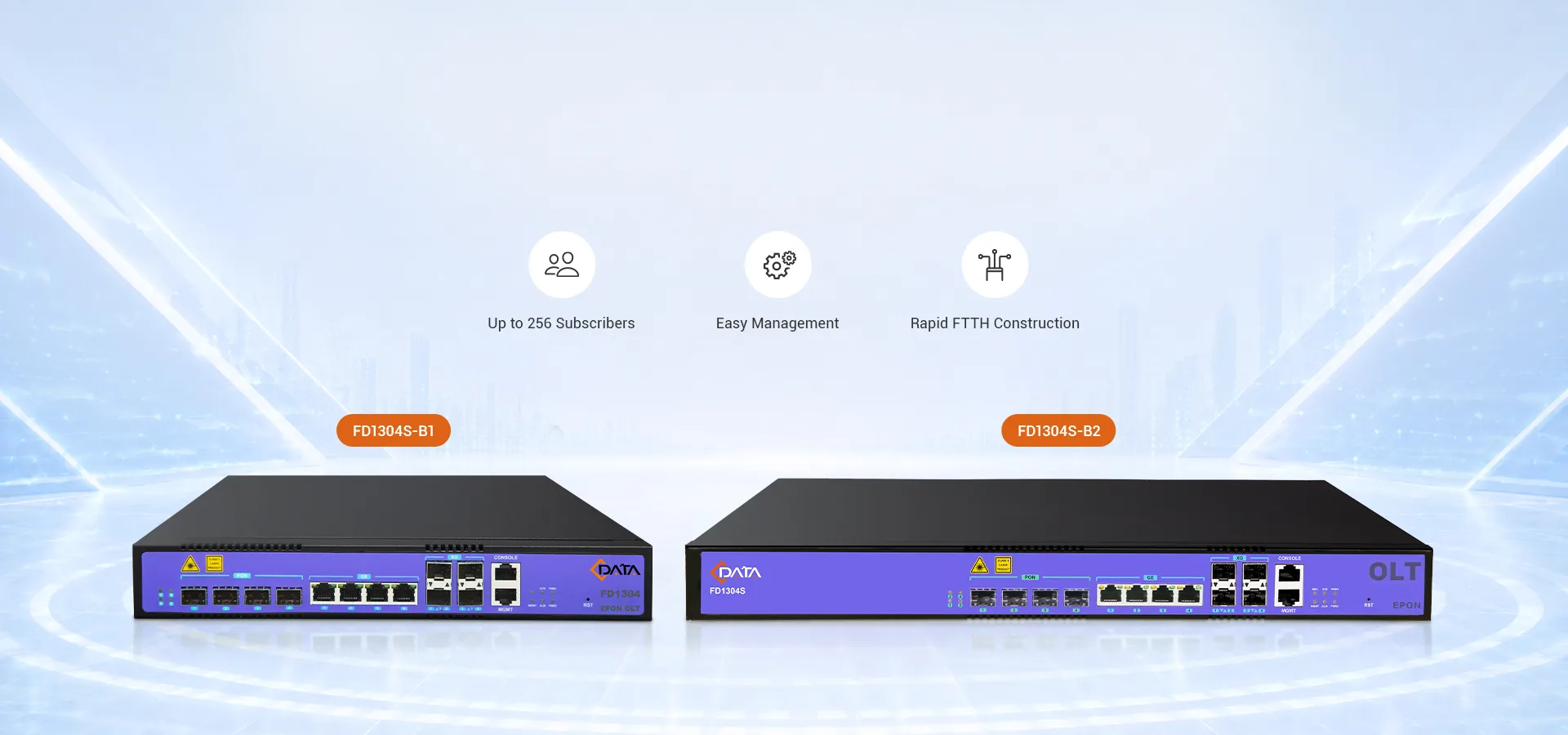 C-Data 4-Port EPON OLT