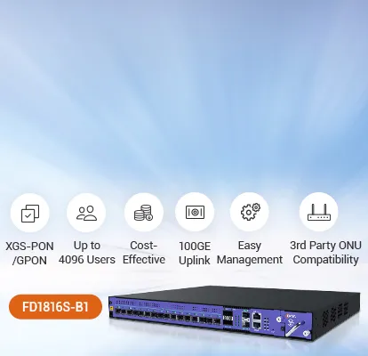 C-Data Combo PON OLT - GPON and XG(S)-PON Ready