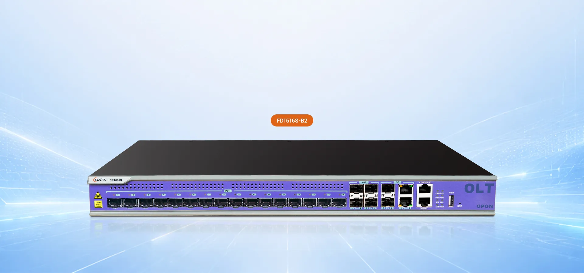 C-Data 16-Port Pizza-Box GPON OLT