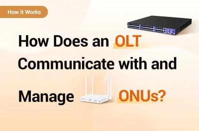 How Does an OLT Communicate with and Manage ONUs?