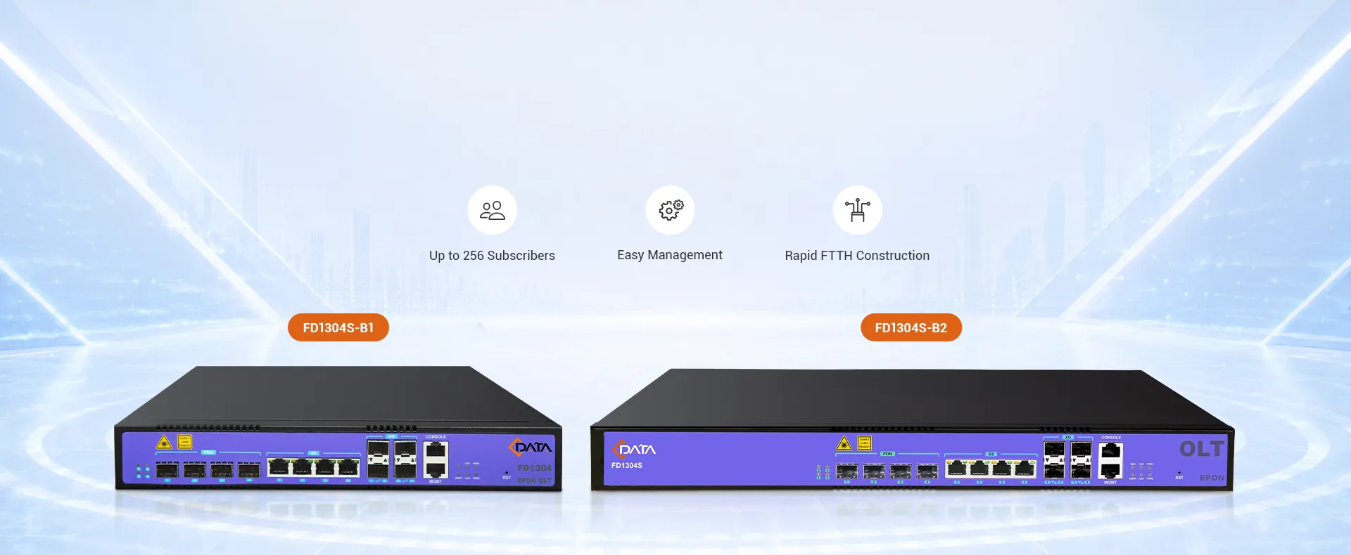 C-Data 4-Port EPON OLT