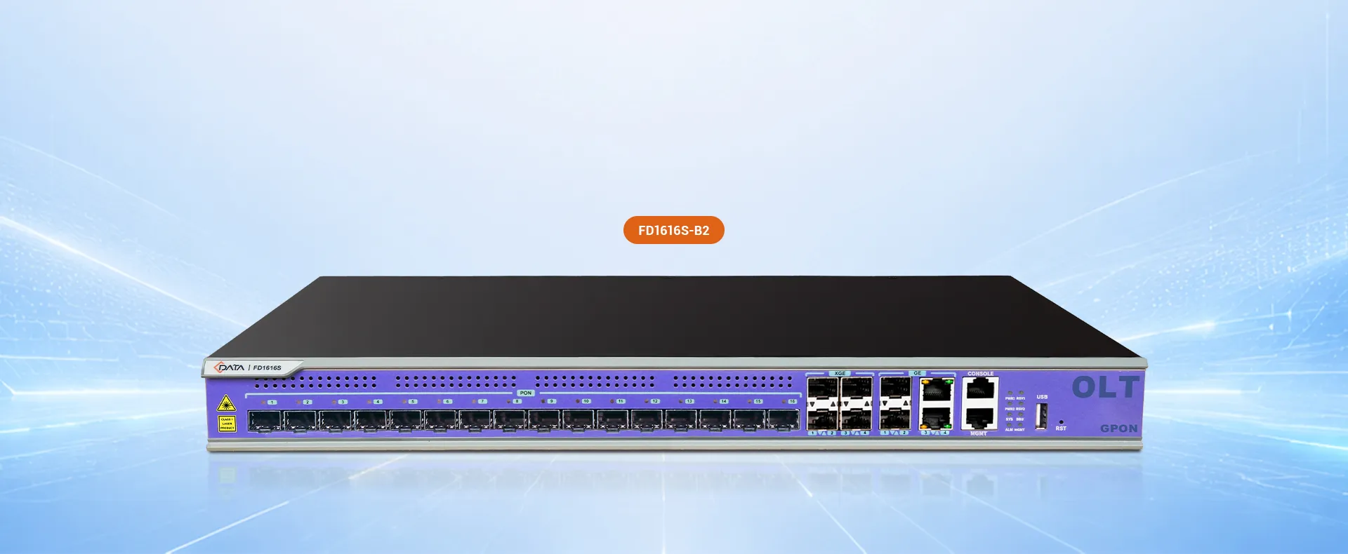 C-Data 16-Port Pizza-Box GPON OLT