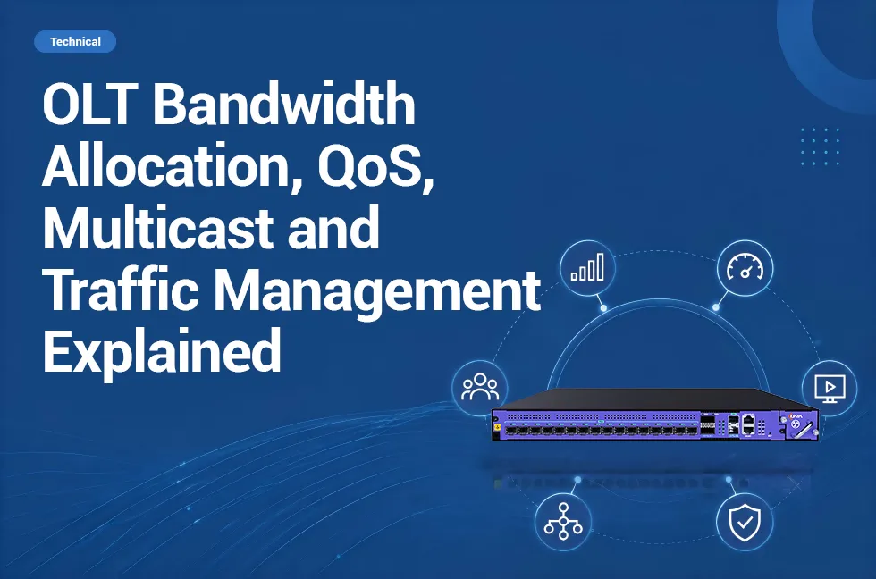 OLT Bandwidth Allocation, QoS, Multicast and Traffic Management Explained