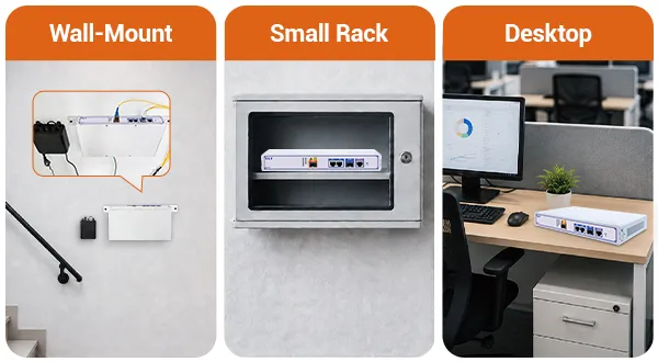 Compact & Flexible Deployment