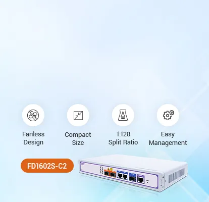 C-Data 2-Port Mini GPON OLT