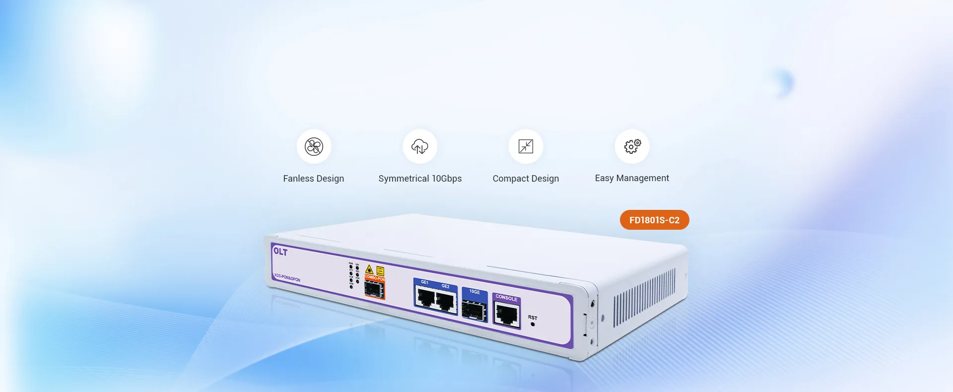 C-Data Single-Port Combo PON OLT